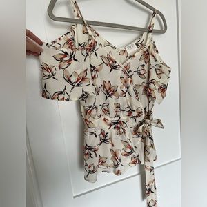 Cute cold shoulder blouse